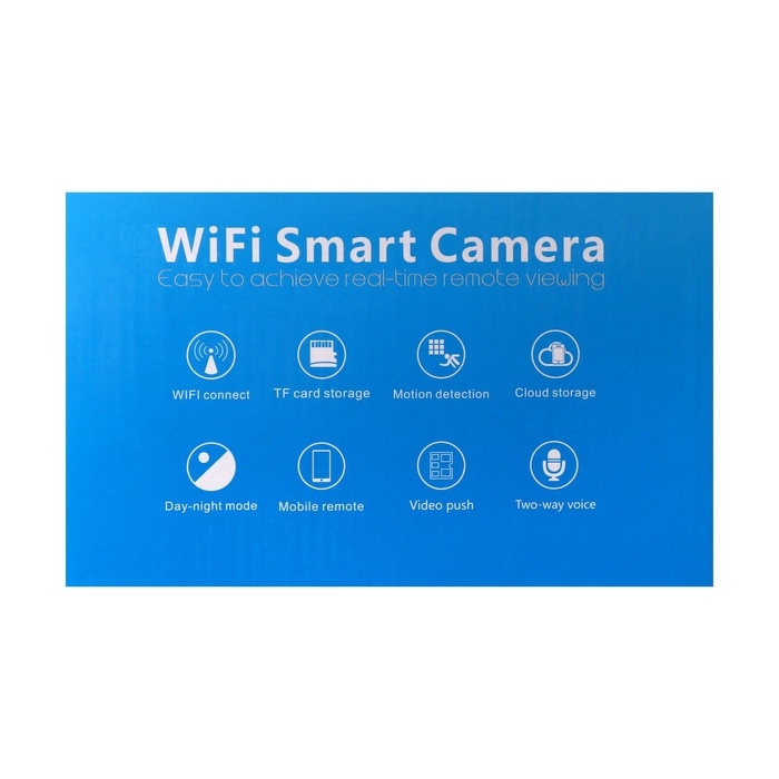Видеокамера WiFi Cam-15, IP, 2 Мп, поворот 355 &deg;, микрофон, 3.6 мм объектив, белая