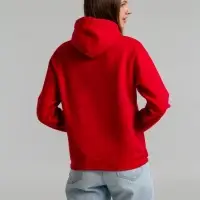 Толстовка с капюшоном Snake II красная, размер XL