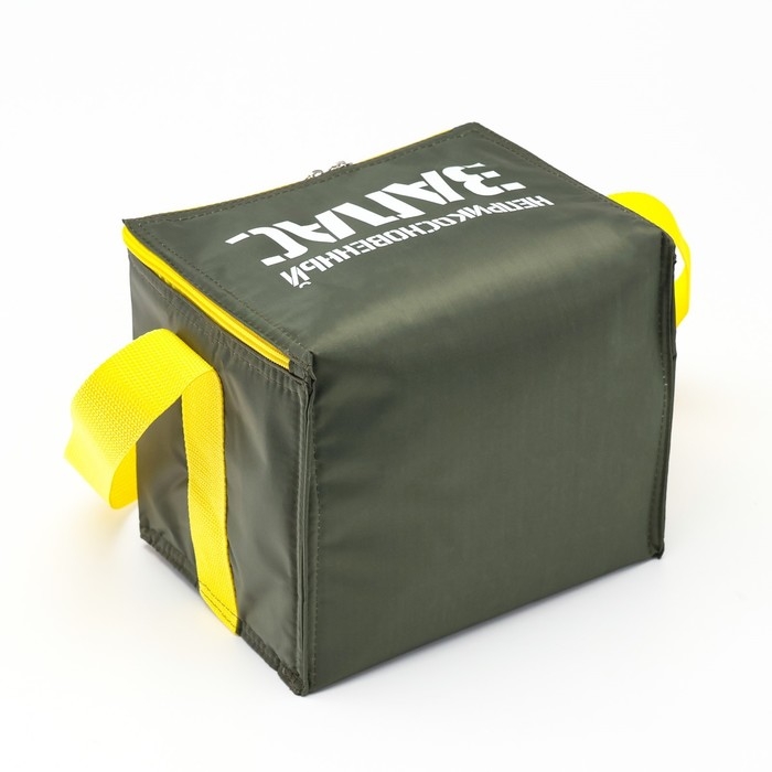 Термосумка под пиво Термосумка под пиво "Неприкосновенный запас ", 17 x 22 х 18.5 см, с аккумулятором холода