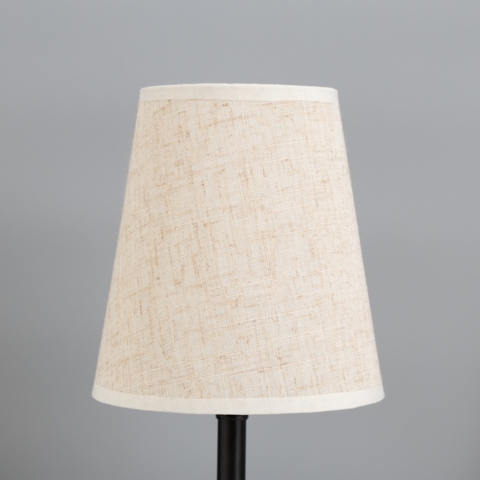 Лампа настольная "Колд" 1х40Вт Е27 черный 16х16х34см