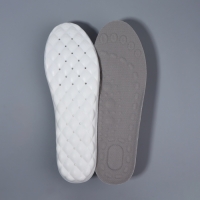 Стельки для обуви, амортизирующие, р-р RU до 44 (р-р Пр-ля до 45), 28 см, пара, цвет серый Стельки для обуви, амортизирующие, р-р RU до 44 (р-р Пр-ля до 45), 28 см, пара, цвет серый