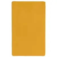 Флисовый плед Warm&Peace, желтый