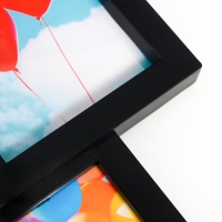 Мультирамка "СЕМЬЯ" коллаж на 8 фото 10х15 см, чёрный с золотым Мультирамка "СЕМЬЯ" коллаж на 8 фото 10х15 см, чёрный с золотым