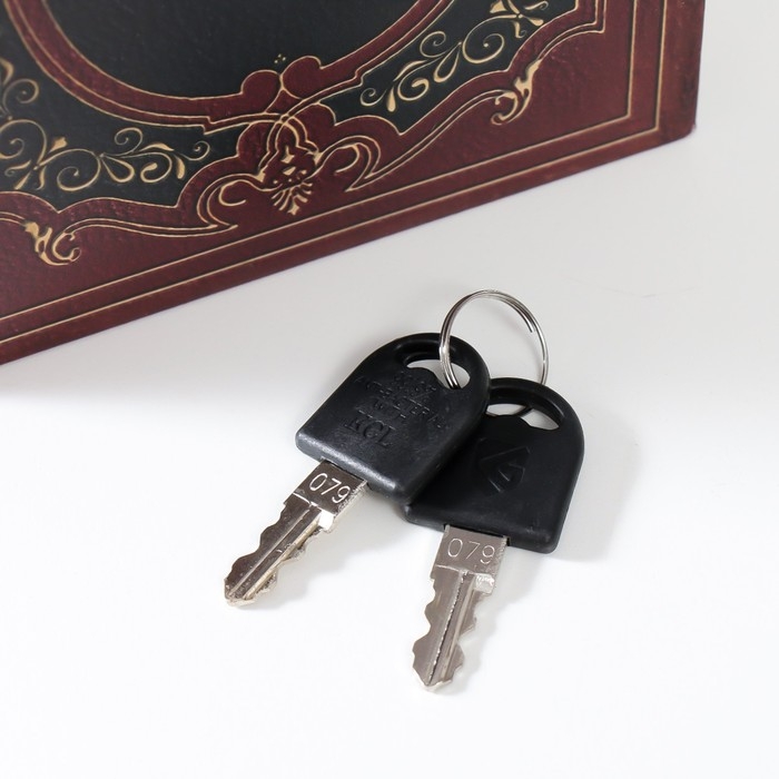 Сейф-книга дерево кожзам Сейф-книга дерево кожзам "Notre-Dame De Paris" 21х13х5 см