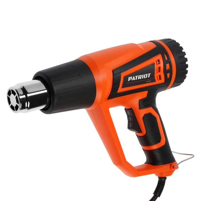 Фен технический PATRIOT HG 201, 2000 Вт, стационарное положение, 300/500 &deg;С, регулировка