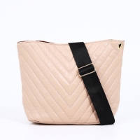 Сумка кросс-боди на молнии, цвет бежевый Сумка кросс-боди на молнии, цвет бежевый