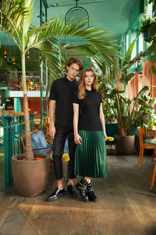 Рубашка поло Safran ярко-синяя, размер XXL