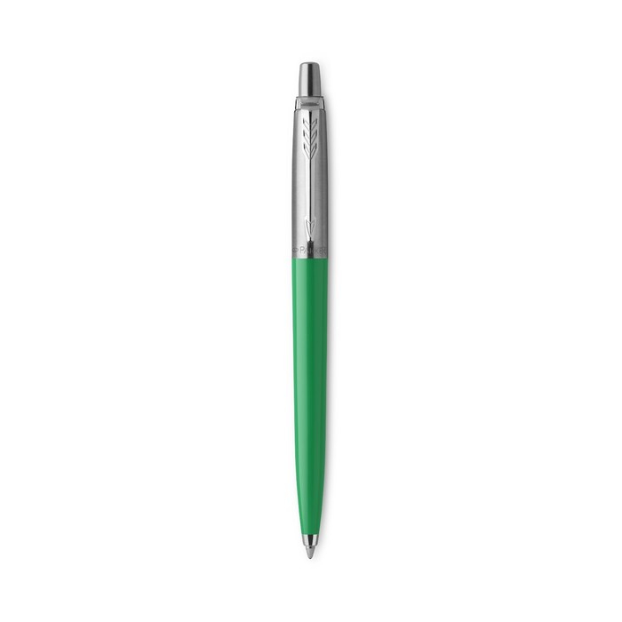 Ручка шариковая Parker Jotter Color М, корпус пластиковый, зелёный, синие чернила, блистер Ручка шариковая Parker Jotter Color М, корпус пластиковый, зелёный, синие чернила, блистер