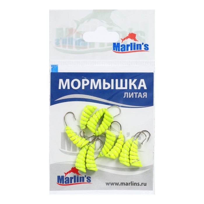 Мормышка литая Marlin's ОСА №3, 1.80 г, 10 шт Мормышка литая Marlin's ОСА №3, 1.80 г, 10 шт
