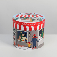 Набор подарочных коробок 5 в 1 &laquo;С Новым годом&raquo;, 13 х 14‒19.5 х 22 см, Новый год