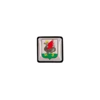 Шильдик на резинку с наклейкой &laquo;Казань&raquo;, черный