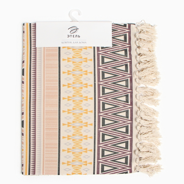Ковер Этель &laquo;Pattern&raquo;, 60х90 см , 50% хл, 50% п/э