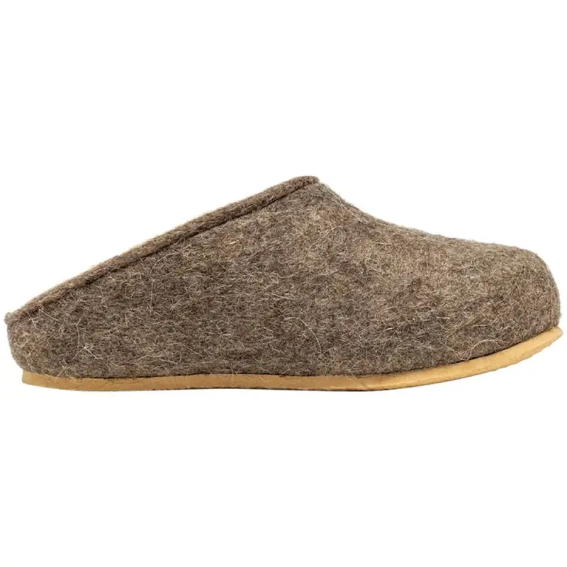 Домашние валенки Step, серо-коричневые (натуральные), размер 35