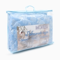 Одеяло Лебяжий пух (чемодан) 172х205см, 300гр, политик