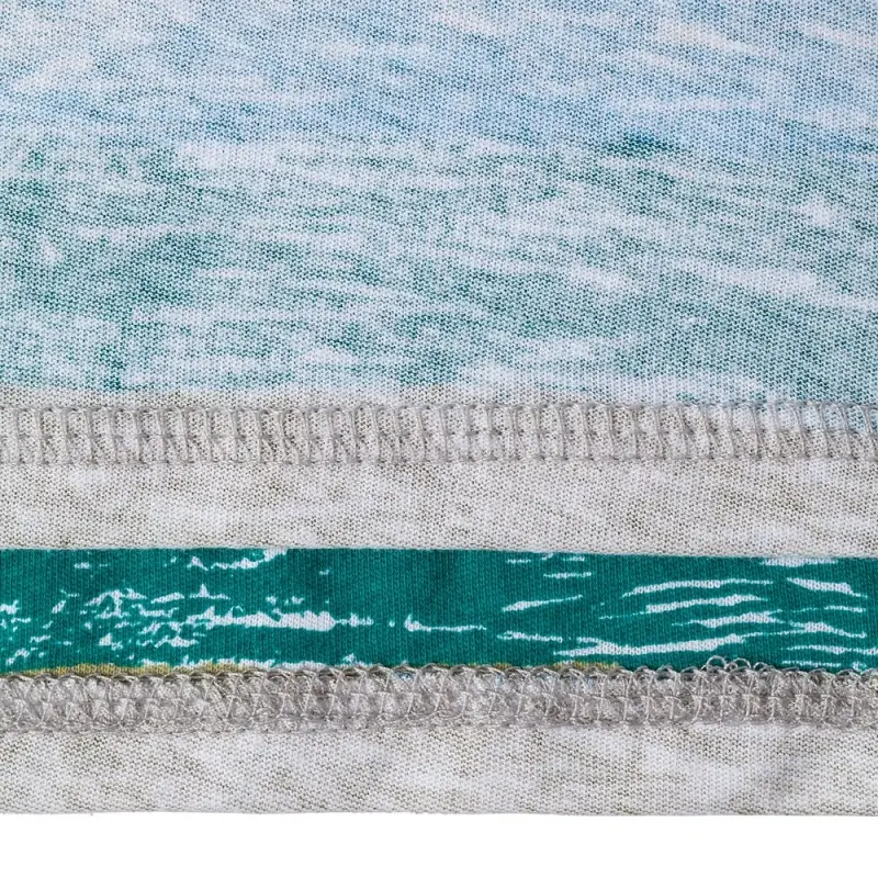 Футболка женская RAYET LADY двусторонняя, голубой/зеленый, размер XXL Футболка женская RAYET LADY двусторонняя, голубой/зеленый, размер XXL