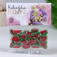 Кондитерская посыпка "Арбуз", 20 г