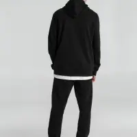 Толстовка с капюшоном унисекс Hoodie, черная, размер S Толстовка с капюшоном унисекс Hoodie, черная, размер S