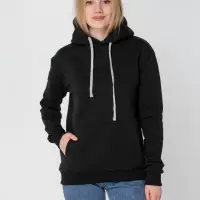 Толстовка с капюшоном Unit Kirenga Heavy черная, размер XS