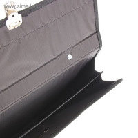 Портфель деловой 350 х 260 х 100 мм, текстильный, 2 отделения, "Приморск" чёрный, 1С111 Портфель деловой 350 х 260 х 100 мм, текстильный, 2 отделения, "Приморск" чёрный, 1С111