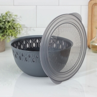 Миска с крышкой 3л 26,5х24х11,5см Миска с крышкой 3л 26,5х24х11,5см