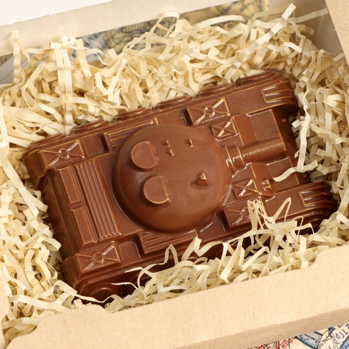 Шоколадная фигурка &laquo;Танк&raquo;, 80 г