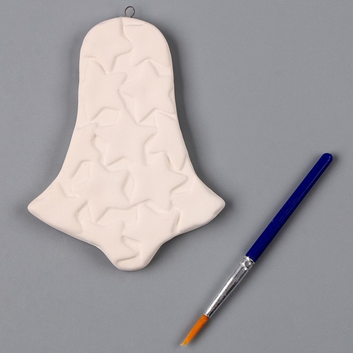 Новый год! Ёлочное украшение под раскраску &laquo;Колокольчик&raquo;, с подвесом