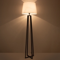 Торшер 19084/1 E27 40Вт черный 40х40х170 см