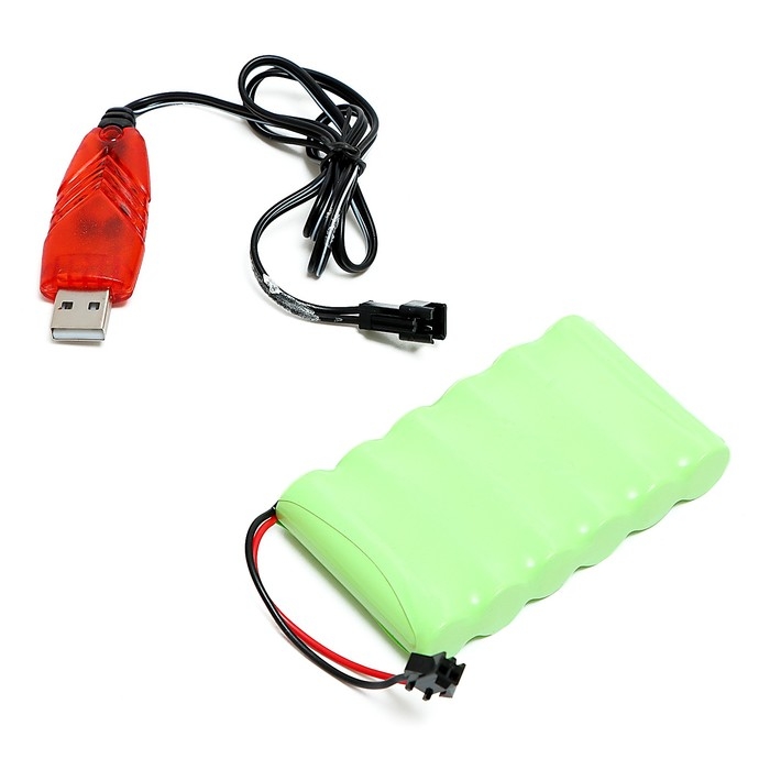 Танк &laquo;Армия&raquo;, радиоуправление, звук, стреляет гелевыми пулями, зелёный