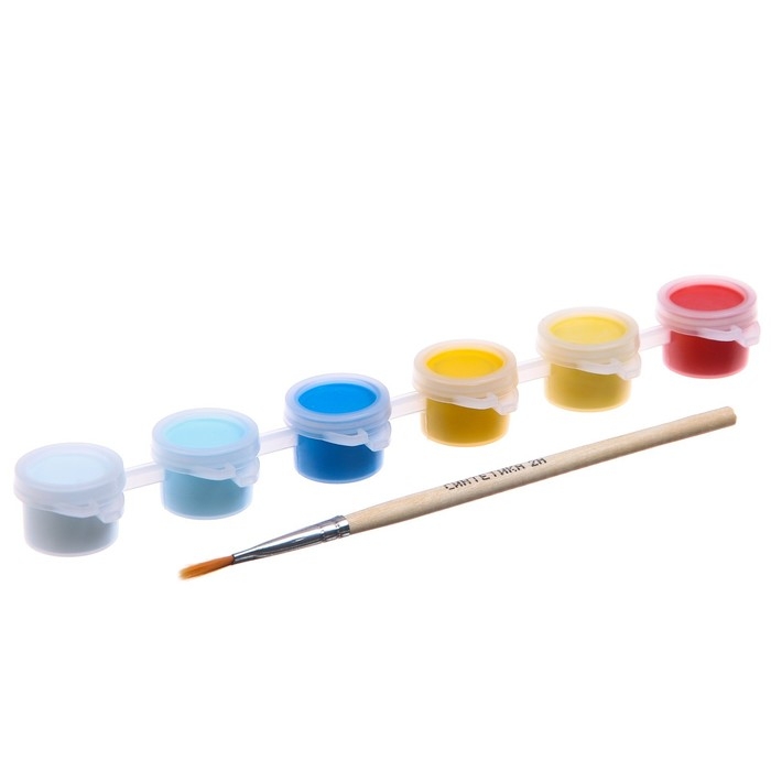 Картина по номерам для детей "Нолик" 21х15 см, Фиксики