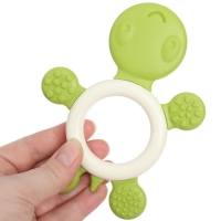 Прорезыватель силиконовый «Черепашка», цвет МИКС, Крошка Я Прорезыватель силиконовый «Черепашка», цвет МИКС, Крошка Я