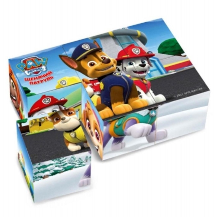 Набор из 6-и кубиков &laquo;Щенячий Патруль&raquo;