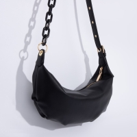 Сумка мешок, отдел на молнии, регулирующийся ремень, цвет чёрный Сумка мешок, отдел на молнии, регулирующийся ремень, цвет чёрный