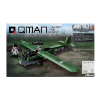 Конструктор &laquo;Вторая мировая война. Штурмовой Планер&raquo;, 234 детали