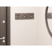 Вешалка для одежды Тип 3, 490 х 16 х 140, цвет ателье тёмный