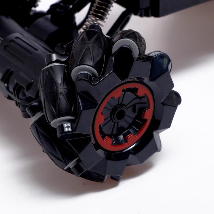 Машина радиоуправляемая &laquo;Джип-акробат&raquo;, 4WD, движение во всех направлениях, аккумулятора, цвет красный