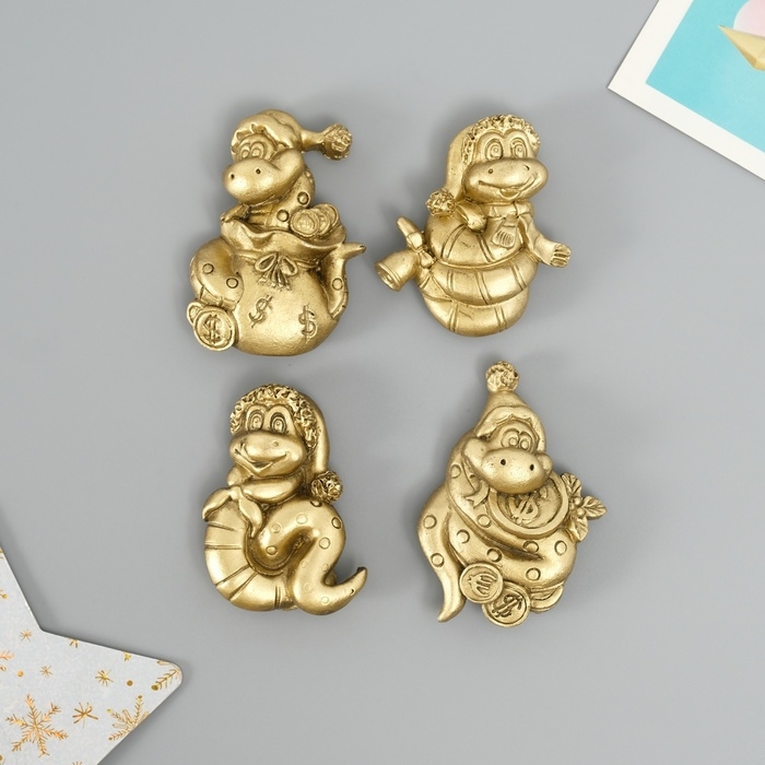 Магнит полистоун Магнит полистоун "Змейка" МИКС 6х1,5х5 см