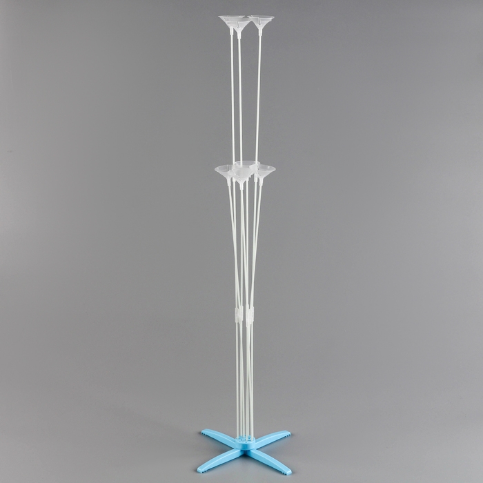 Стойка для воздушных шаров на 7 шаров, высота 80 см Стойка для воздушных шаров на 7 шаров, высота 80 см