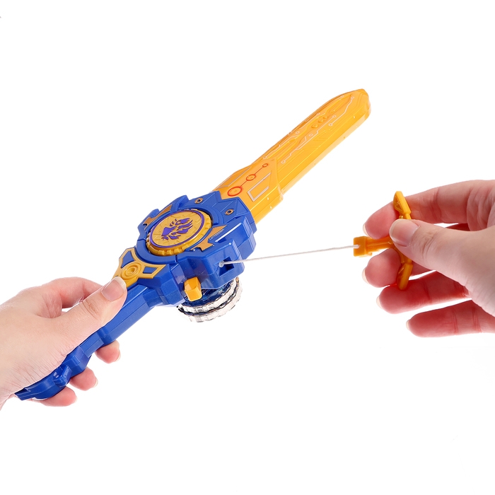 Волчок с мечом ULTRA SPIN &laquo;Гладиатор&raquo;, цвет синий