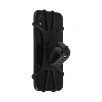 Держатель телефона для мото на руль, вращение 360, черный Держатель телефона для мото на руль, вращение 360, черный