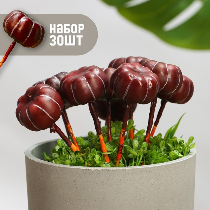 Набор штекеров Набор штекеров "Тыковка" 30шт, 4х2см