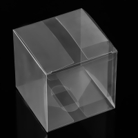 Складная коробка из PVC, матовая 11 x 11 x 11 см Складная коробка из PVC, матовая 11 x 11 x 11 см