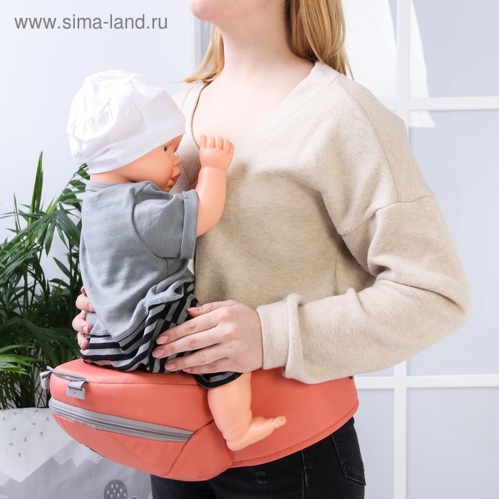 Рюкзак-кенгуру, хипсит для малыша «Звезды», от 3 до 20 кг., цвет оранжевый Рюкзак-кенгуру, хипсит для малыша «Звезды», от 3 до 20 кг., цвет оранжевый