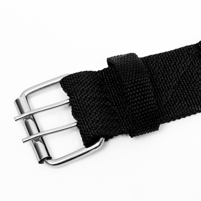 Ошейник четырехслойный, 64 х 4 см, ОШ 50-58 см, полиэстер, чёрный Ошейник четырехслойный, 64 х 4 см, ОШ 50-58 см, полиэстер, чёрный