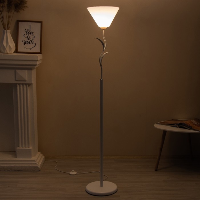 Торшер "Весна" 1х15Вт Е27 МОДЕЛЬ: BR 01012 белый