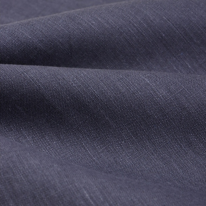 Декоративная наволочка SL Home Linen 40*40 см,  цв. Темно-синий, 100%лён