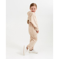 Костюм детский (худи, брюки) Casual Collection KIDS цвет бежевый, рост 128 Костюм детский (худи, брюки) Casual Collection KIDS цвет бежевый, рост 128