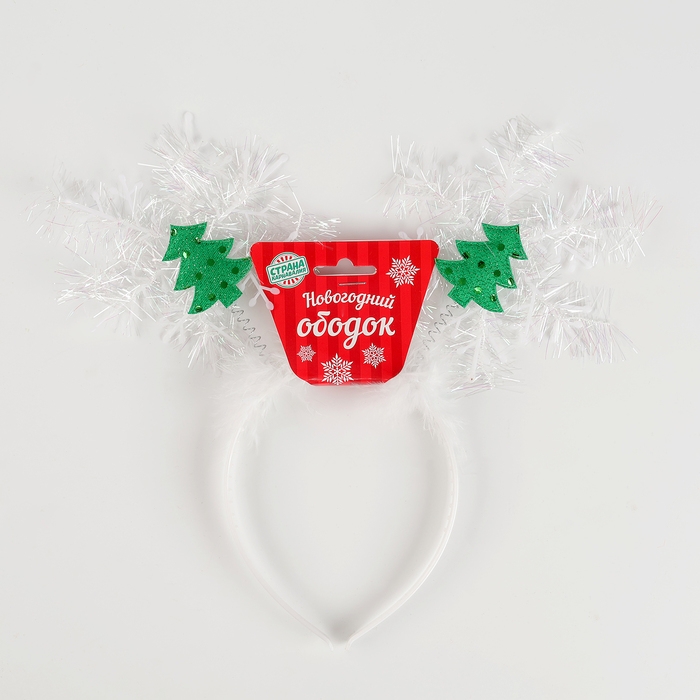 Карнавальный ободок «Снежинка с ёлочками» Карнавальный ободок «Снежинка с ёлочками»