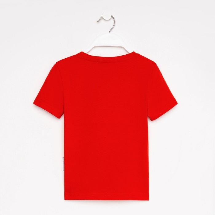 Футболка MARVEL &laquo;Человек паук&raquo;, рост 122-128 (34), цвет малиновый