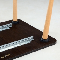 Стол раскладной прямоугольный, 800х1200/1650х755, Дуб Венге Стол раскладной прямоугольный, 800х1200/1650х755, Дуб Венге