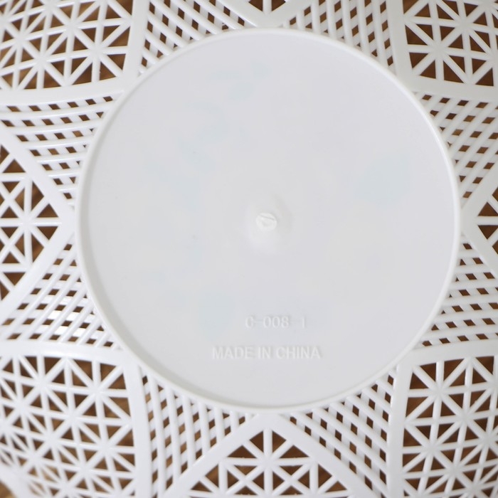 Ваза для хлеба и фруктов «Кубань. Сердце», 18×4,5 см, белый, рисунок МИКС Ваза для хлеба и фруктов «Кубань. Сердце», 18×4,5 см, белый, рисунок МИКС